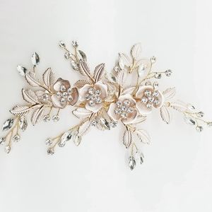 4 / $25 Wedding Prom Clip Rhinestone Hair Clip Comb Barrette Flower